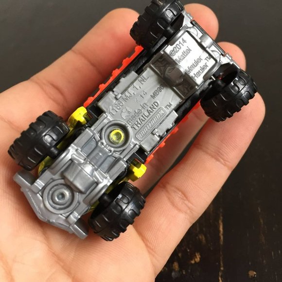 Orange Pick Up Truck Toy - Picture 6 of 6